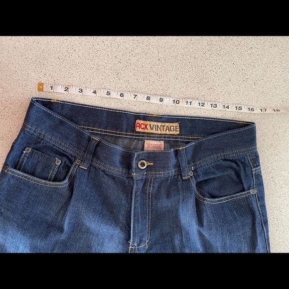 #22 ACX VINTAGE straight leg mid rise front pleat - Picture 5 of 10